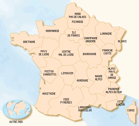 carte de france